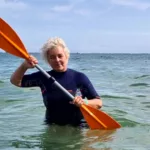 Nandini Garcès : professeur de longe-côte Nandini Garcès vous propose des week-ends longe-côte à la Trinité-sur-Mer.