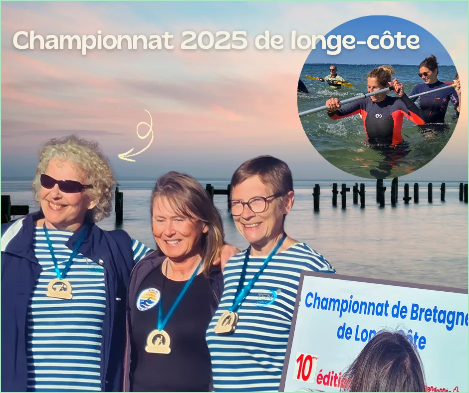 LC_Championat 2025_FB-2 Découvrez le longe-côte avec Nandini Garcès, vice-championne de longe-côte Bretagne àCarnac.