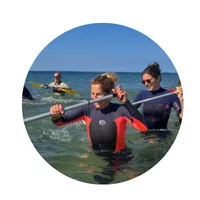 Longe-côte avec les retraites et week-ends détox de NandiniavesDanse